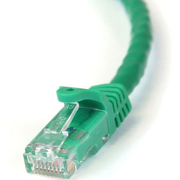 StarTech CAT6 Ethernet Cable 50cm Green 650MHz 100W Snagless Patch Cord(N6PATC50CMGN) - 2