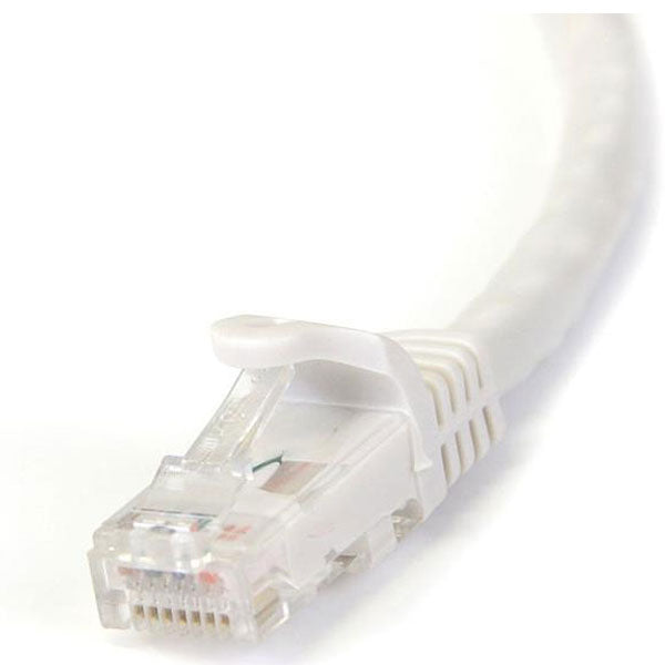 StarTech CAT6 Ethernet Cable 5m White 650MHz 100W Snagless Patch Cord(N6PATC5MWH) - 2