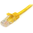 StarTech 1m Cat5e Snagless RJ45 UTP Patch Cable (M/M) - Yellow(45PAT1MYL) - 2