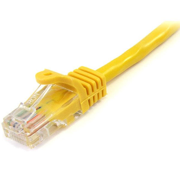 StarTech 1m Cat5e Snagless RJ45 UTP Patch Cable (M/M) - Yellow(45PAT1MYL) - 2