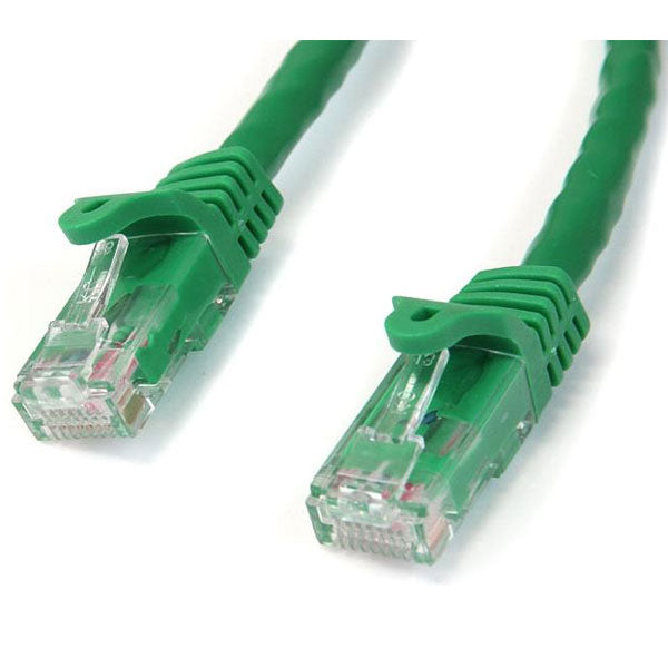 StarTech CAT6 Ethernet Cable 7m Green 650MHz 100W Snagless Patch Cord(N6PATC7MGN) - 1