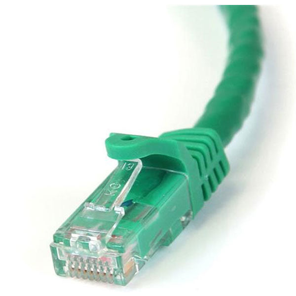 StarTech CAT6 Ethernet Cable 1m Green 650MHz 100W Snagless Patch Cord(N6PATC1MGN) - 2
