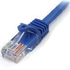 StarTech 3m Cat5e Snagless RJ45 UTP Patch Cable (M/M) - Blue(45PAT3MBL) - 2