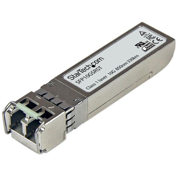 StarTech Cisco SFP-10G-SR Comp. SFP+ - 10GbE MMF Transceiver - 300m(SFP10GSRST) - 1