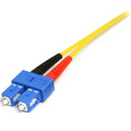 StarTech 4m Single Mode 9/125 Duplex Fiber Patch Cable LC - SC(SMFIBLCSC4) - 2