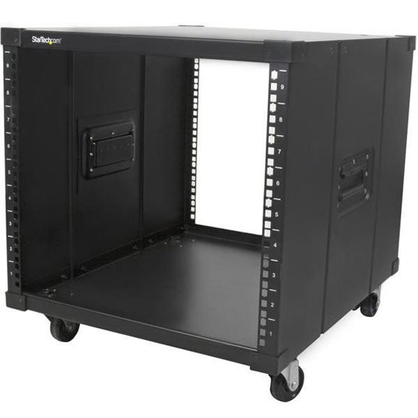 StarTech Portable Server Rack with Handles - 9U - Black(RK960CP) - 1