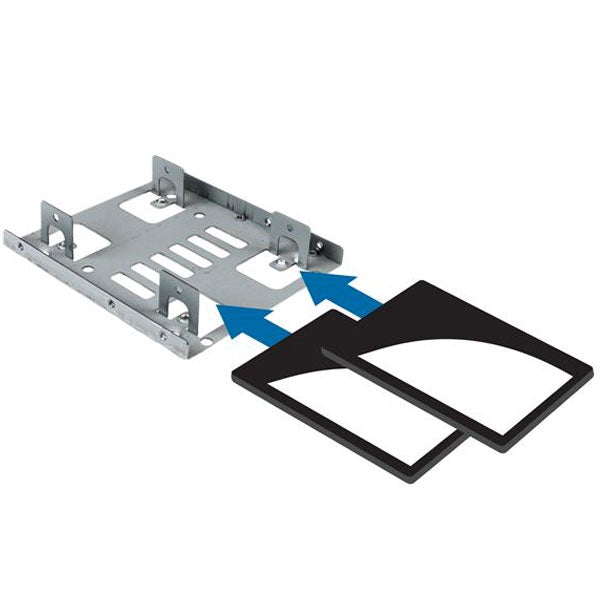 StarTech Dual 2.5" to Single 3.5" SATA HDD Mounting Bay Bracket(BRACKET25X2) - 5