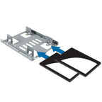 StarTech Dual 2.5" to Single 3.5" SATA HDD Mounting Bay Bracket(BRACKET25X2) - 5
