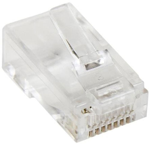 StarTech Cat5e RJ45 Stranded Modular Connector Plug (M) - 50 Pack(CRJ4550PK) - 1