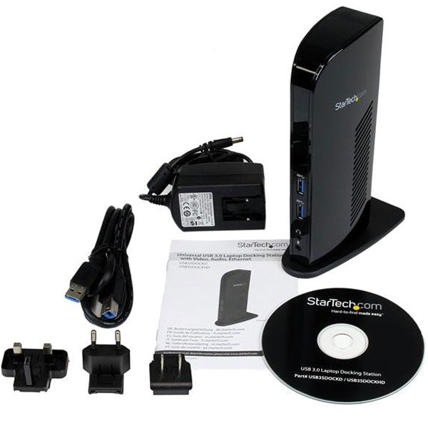 StarTech Dual Monitor USB 3.0 Docking Station - HDMI & DVI - 6 x USB(USB3SDOCKHD) - 4