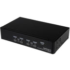 StarTech 4 Port DisplayPort USB KVM Switch with Audio & USB 2.0 Hub(SV431DPUA) - 1