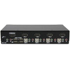 StarTech 4 Port DisplayPort USB KVM Switch with Audio & USB 2.0 Hub(SV431DPUA) - 3