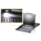 ATEN CL5716N 16 Port PS/2-USB VGA 19" LCD KVM Switch with Daisy-Chain Ports(CL5716N-ATA-AU) - 2