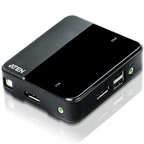 ATEN CS782DP 2 Port USB DisplayPort/Audio KVM Switch (4K UHD Supported)(CS782DP-AT) - 1