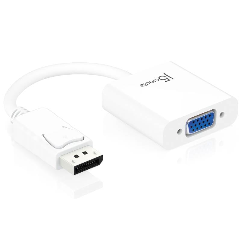 j5create 9.0cm DisplayPort to VGA Male-Female Adapter Cable(JDA114) - 1