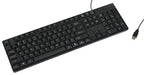 Black QWERTY USB Keyboard(XC5146) - 1