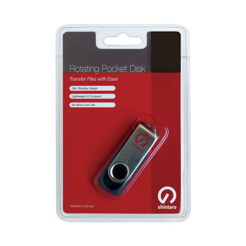 Shintaro 8GB Rotating Pocket Disk(SH-R8GB) - 2