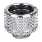 Thermaltake Pacific G1/4 PETG Tube 5/8" (16mm) OD Adapter - Chrome(CL-W064-CU16SL-A) - 1