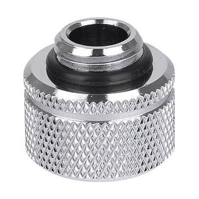 Thermaltake Pacific G1/4 PETG Tube 5/8" (16mm) OD Adapter - Chrome(CL-W064-CU16SL-A) - 2
