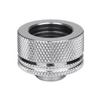 Thermaltake Pacific Compression G1/4 for PETG Tube 16mm(5/8") Fittings - Chrome(CL-W092-CA00SL-A) - 1