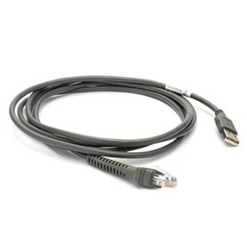 Zebra USB Cable Series A Connector Straight 2M(CBA-U01-S07ZAR) - 1