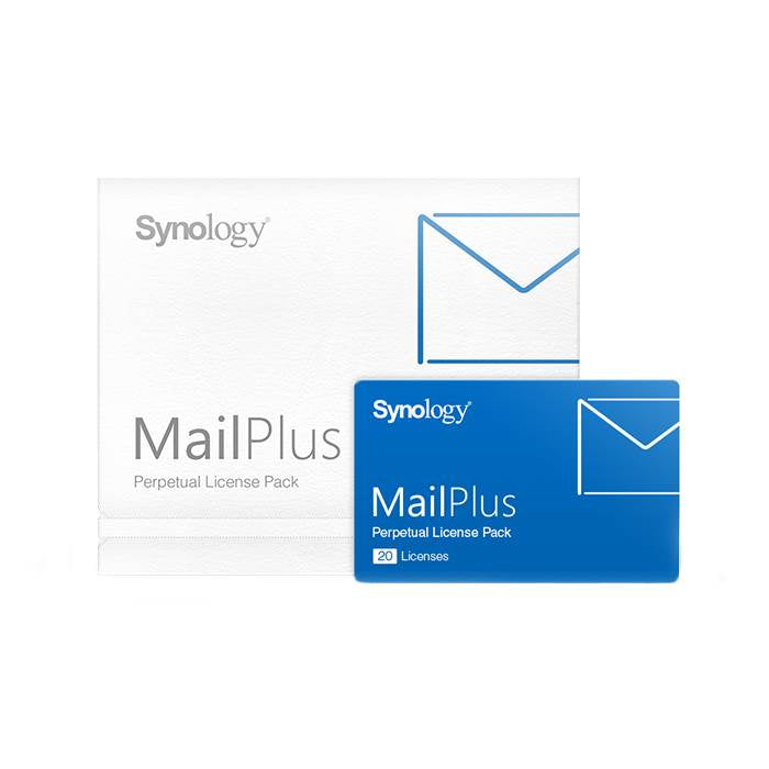 Synology MailPlus License Pack - 20 Email Account Licences(MailPlus License Pack 20) - 1
