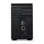 WD My Cloud EX2 Ultra 2-Bay Hotswap Diskless NAS 1.3GHz Dual-Core 1GB RAM(WDBVBZ0000NCH) - 2