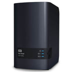 WD My Cloud EX2 Ultra 2-Bay Hotswap Diskless NAS 1.3GHz Dual-Core 1GB RAM(WDBVBZ0000NCH) - 1