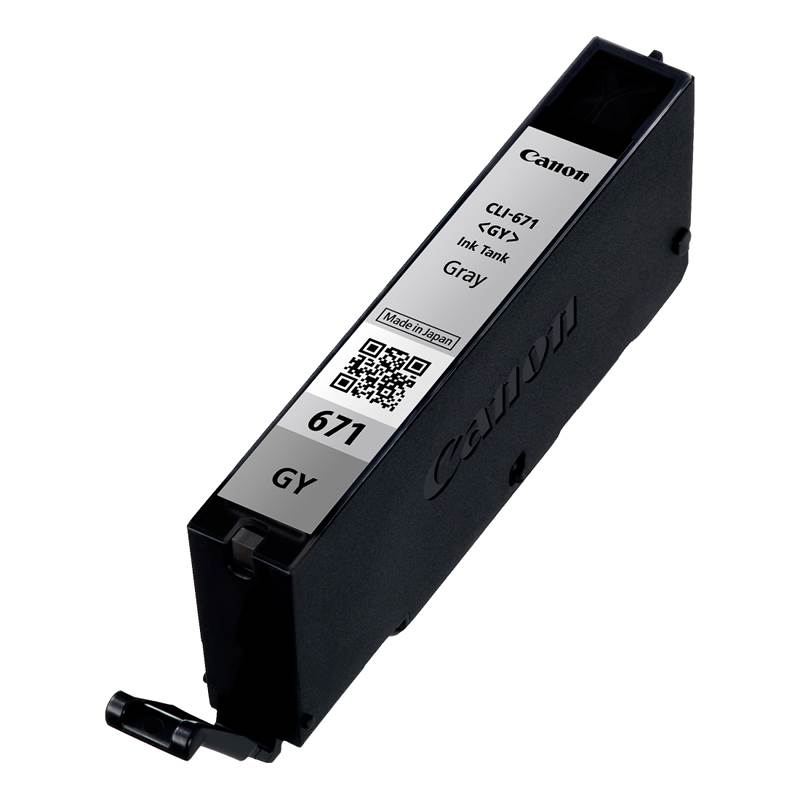 Canon CLI-671GY Grey Ink Cartridge Up To 780 pages(CLI-671GY) - 2