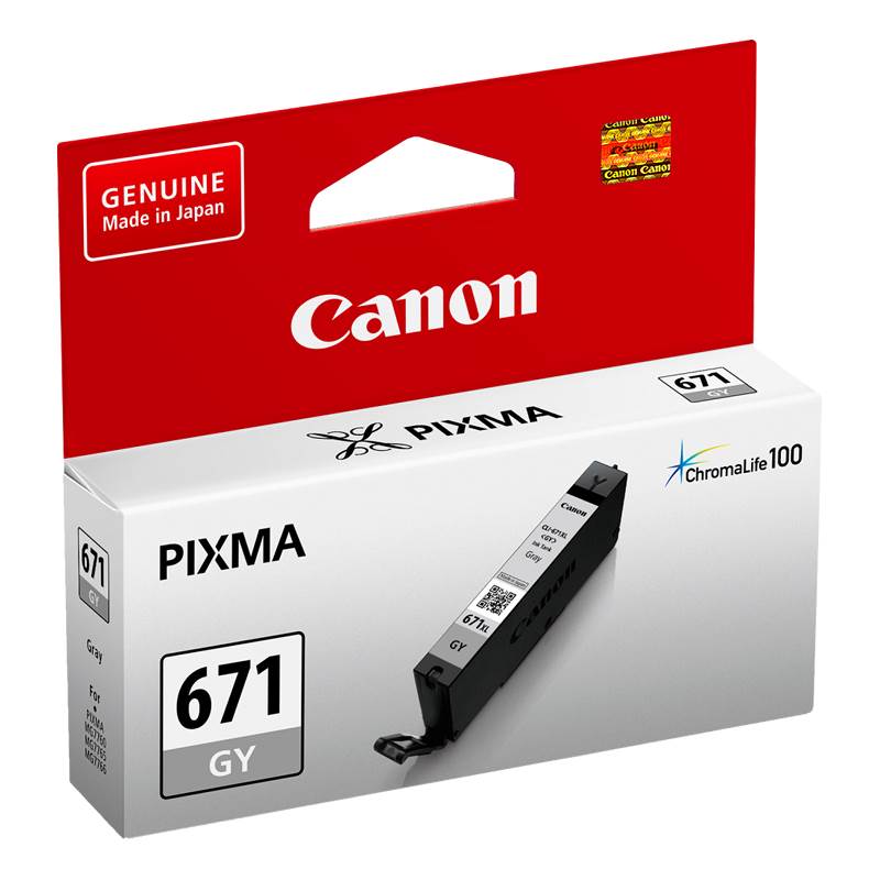 Canon CLI-671GY Grey Ink Cartridge Up To 780 pages(CLI-671GY) - 3