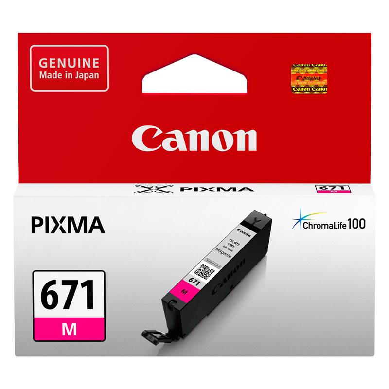 Canon CLI-671M Magenta Ink Cartridge Up To 306 pages(CLI-671M) - 1