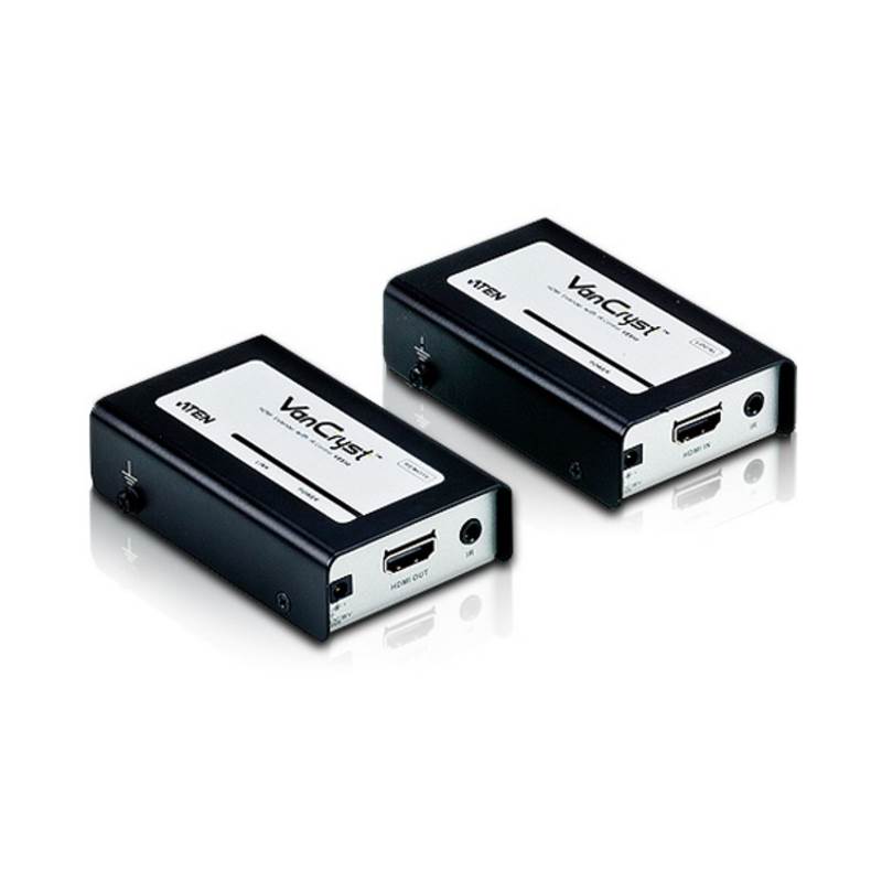 ATEN VanCryst VE810 HDMI Over Cat5 Video Extender with Audio and IR Control(VE810) - 1