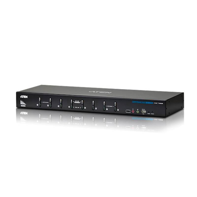 ATEN CS1788 8 Port USB DVI Dual Link/Audio KVM Switch(CS1788-AT-U) - 1