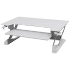Ergotron WorkFit-TL Sit-Stand Desktop Workstation (White) - 33-406-062(33-406-062) - 1