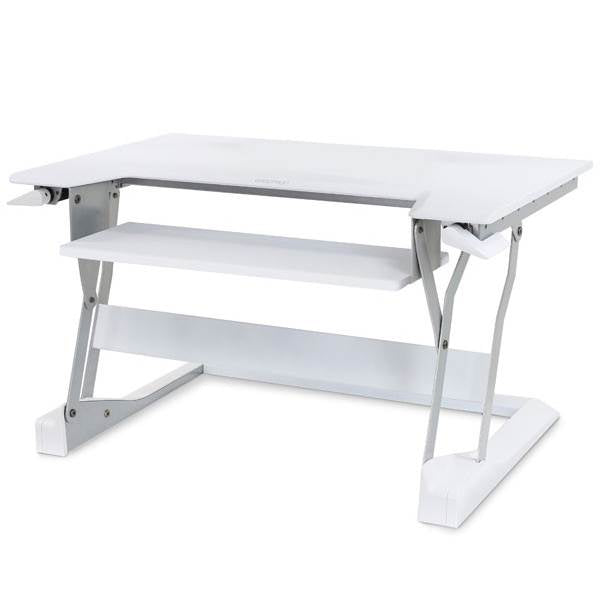 Ergotron WorkFit-TL Sit-Stand Desktop Workstation (White) - 33-406-062(33-406-062) - 3