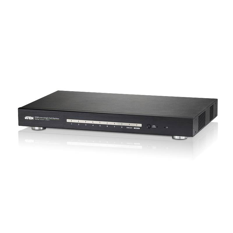 ATEN VS1818T 8 Port HDMI Over Single Cat 5 Splitter - up to 4Kx2K or 100m(VS1818T) - 1