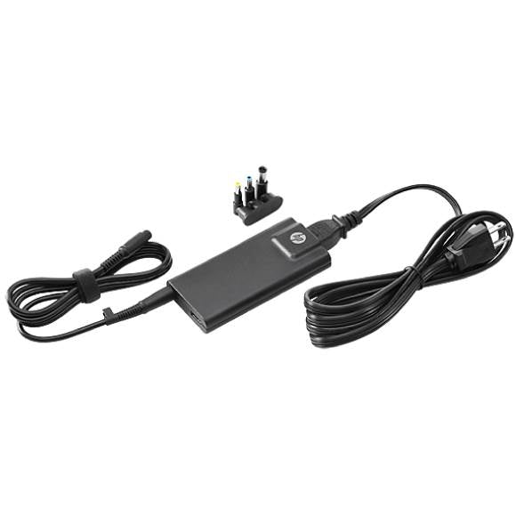 HP 65W Slim AC Adapter For 4.5mm and 7.5mm Connectors(H6Y82AA) - 1