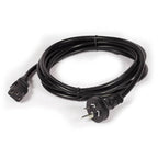 3pin Mains Plug to IEC C13 Female Power Cable (Wall - PC 240V) 1.8m(ACL106BK-18) - 2