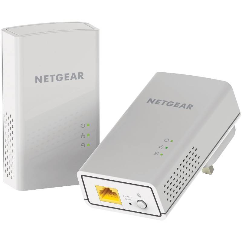 Netgear PL1000 1 Port Gigabit Ethernet Powerline Kit(PL1000-100AUS) - 1