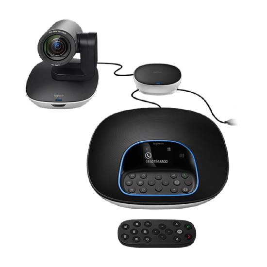Logitech GROUP FHD Video Conferencing System for Large Sized Meeting Rooms(960-001054) - 1