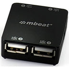 Mbeat 4 Port USB 2.0 Hub - USB-UPH110K(USB-UPH110K) - 1
