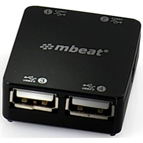 Mbeat 4 Port USB 2.0 Hub - USB-UPH110K(USB-UPH110K) - 1
