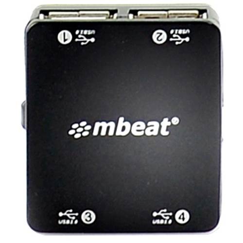 Mbeat 4 Port USB 2.0 Hub - USB-UPH110K(USB-UPH110K) - 2