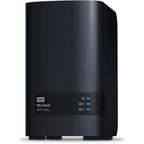 WD My Cloud EX2 Ultra 2-Bay 16TB Hotswap NAS 1.3GHz Dual-Core 1GB RAM(WDBVBZ0160JCH) - 3