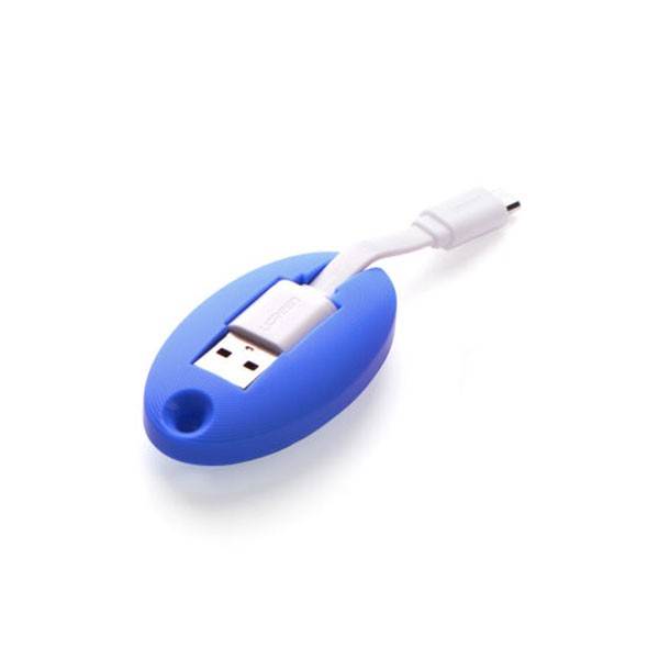 Ugreen USB to Micro-USB Key Chain Cable - Blue(30309) - 2