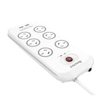Huntkey SAC607 6 Socket PowerBoard with Surge Protection with 2 USB Ports(SAC607) - 3
