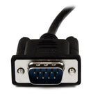 StarTech 1m Black DB9 RS232 Serial Null Modem Cable F/M(SCNM9FM1MBK) - 5