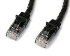 StarTech CAT6 Ethernet Cable 5m Black 650MHz 100W Snagless Patch Cord(N6PATC5MBK) - 1