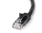 StarTech CAT6 Ethernet Cable 5m Black 650MHz 100W Snagless Patch Cord(N6PATC5MBK) - 2