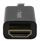 StarTech 6ft 2m Mini DisplayPort to HDMI Cable - 4K mDP to HDMI Adapter(MDP2HDMM2MB) - 5